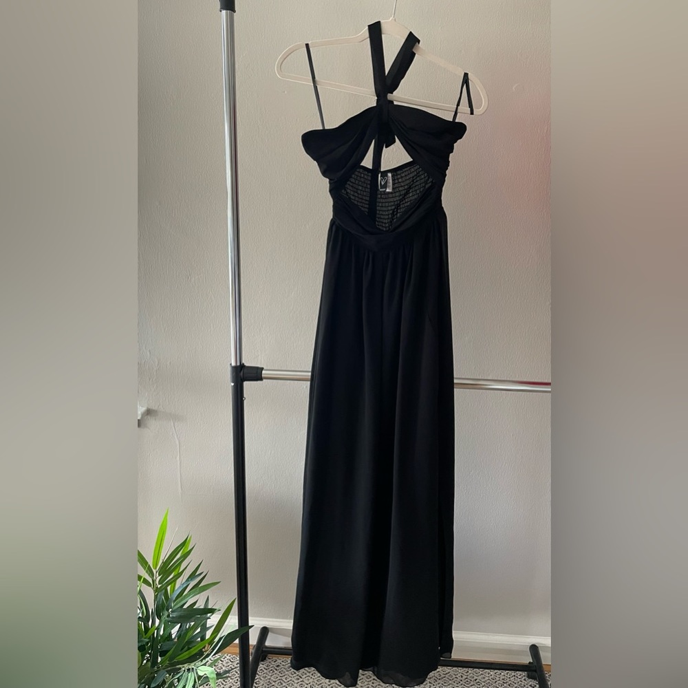 Long Windsor black dress